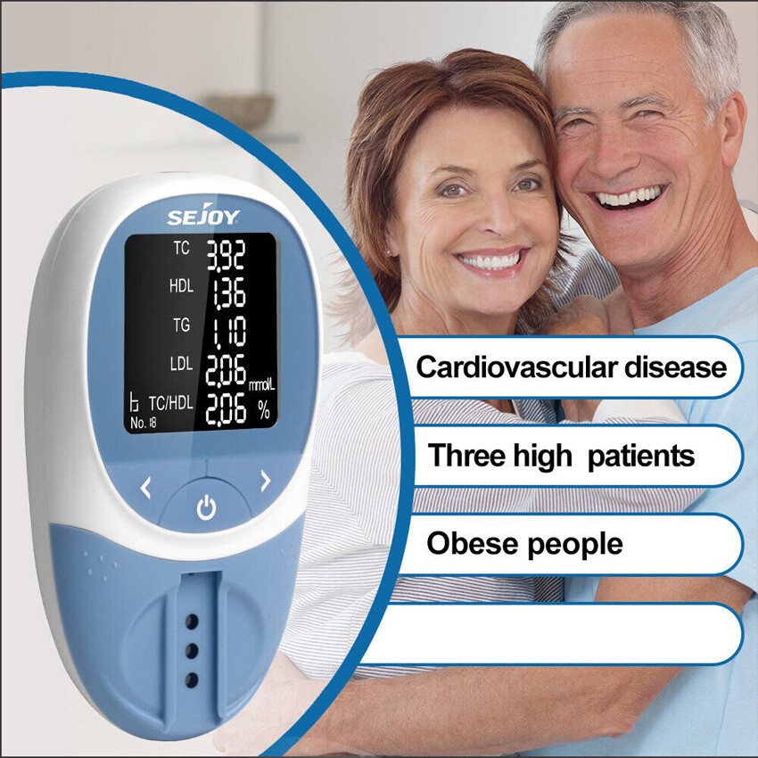 Optics Multifunction Total 5 in 1 Blood Lipid Analyzer Cholesterol With Strips