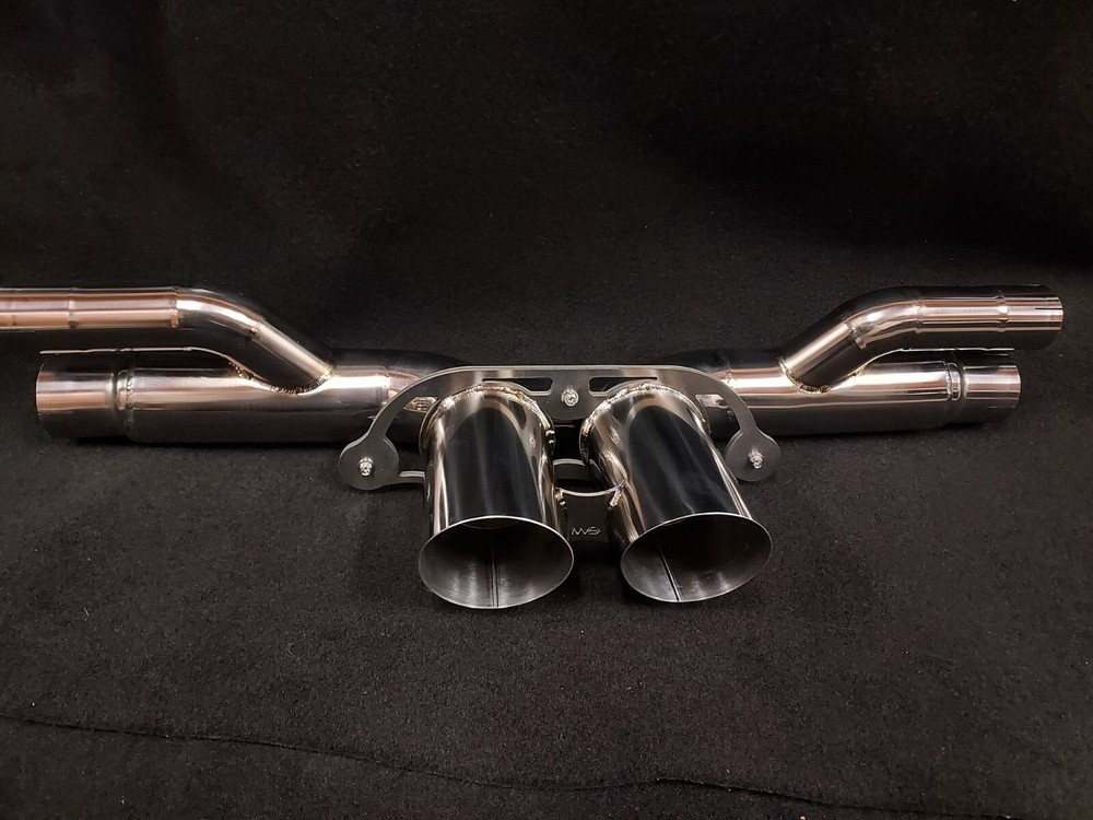 Porsche 991 GT3 Titanium Rear Silencer Delete Exhaust