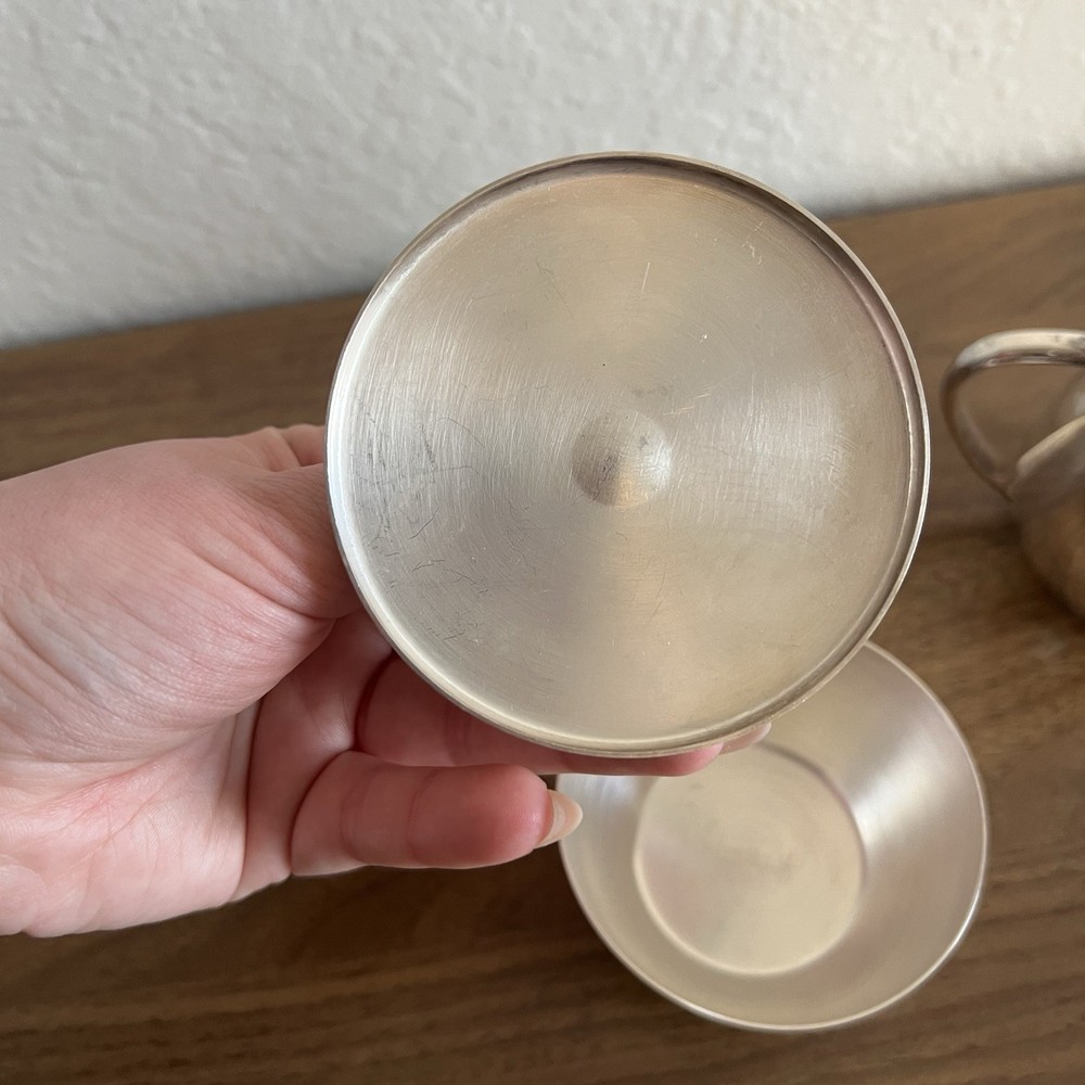 F.B. Rogers Silver Plate Milk And Sugar Set
