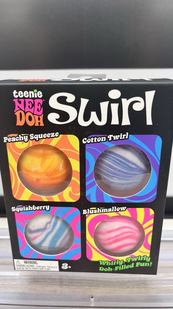 Nee Doh Swirl 4 Pack NIB