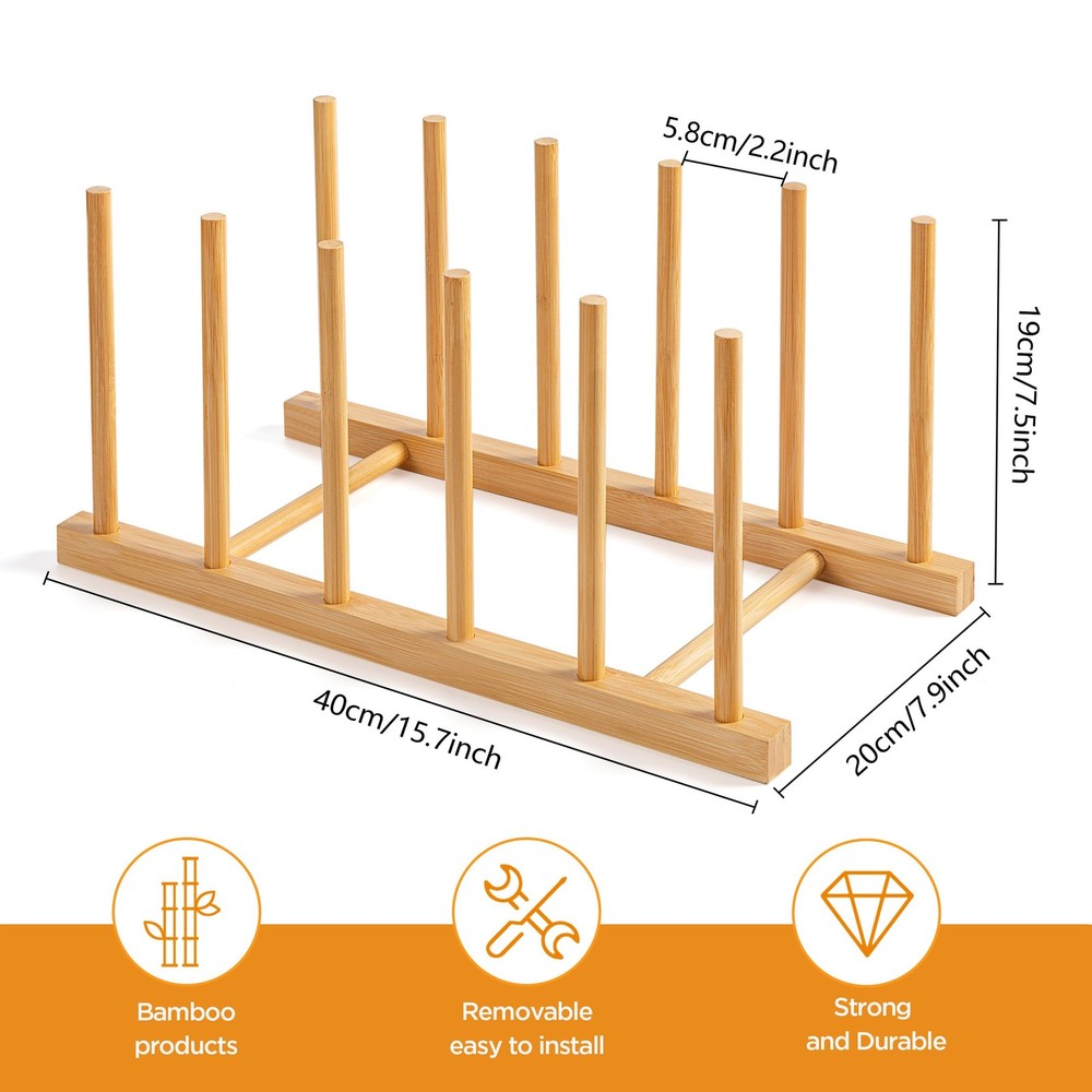 HBlife Desk File Organizer 5 Section Upright 1 Pack 5-Sections, 1 pack