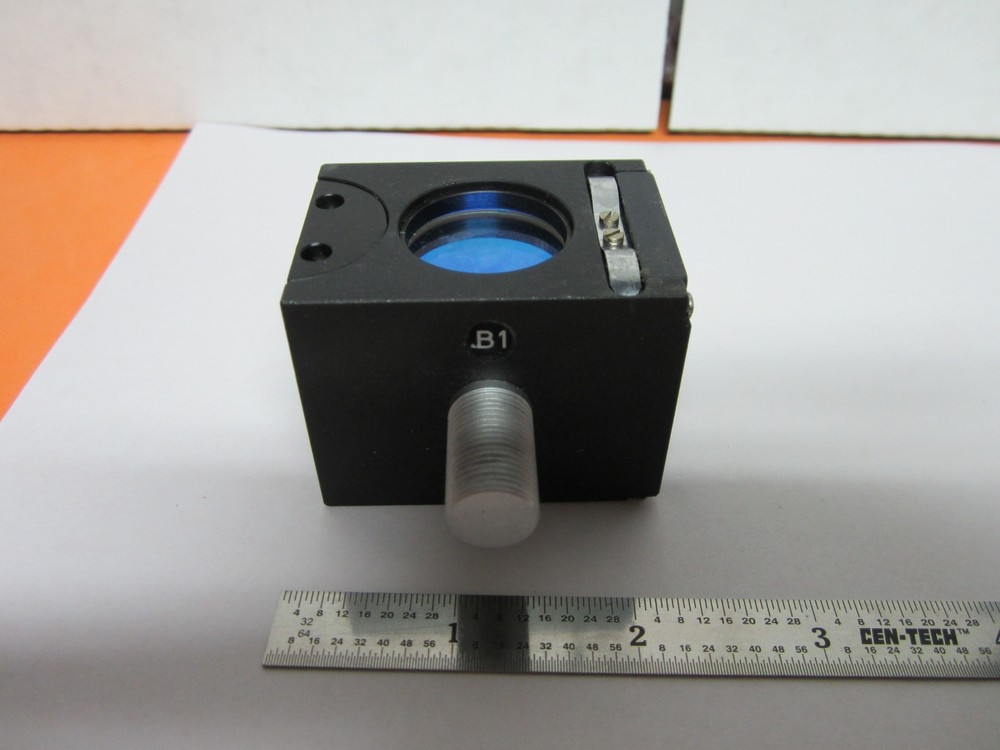 MICROSCOPE NIKON CUBE B1 OBJECTIVE PART  DIC WITH OPTICS NOMARSKI BIN#B1-R-10