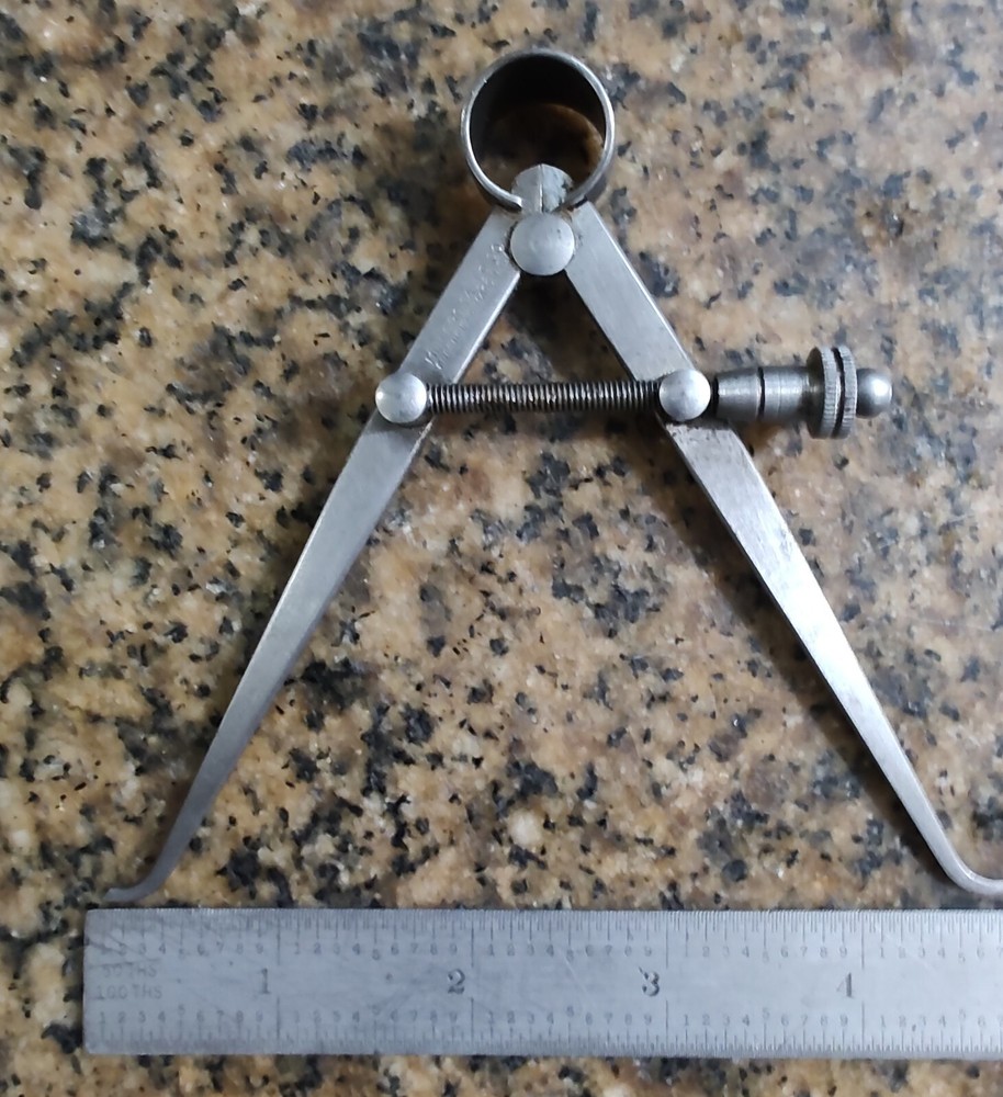 🗽MILLERS FALLS 4-1/2" ID CALIPER