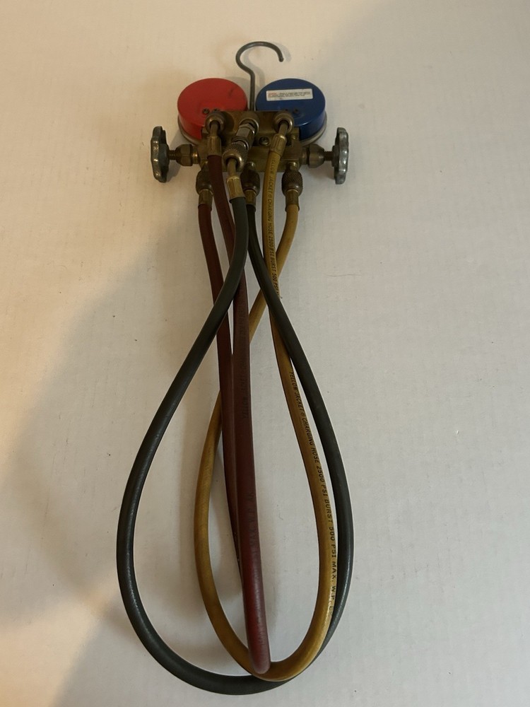 Ritchie Yellow Jacket Test And Charging Manifold UNTESTED