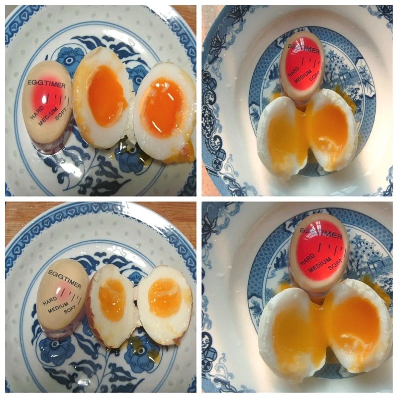 Egg Timer Color Changing Boiled Egg Cooker Soft Medium Hard Kitchen Tool