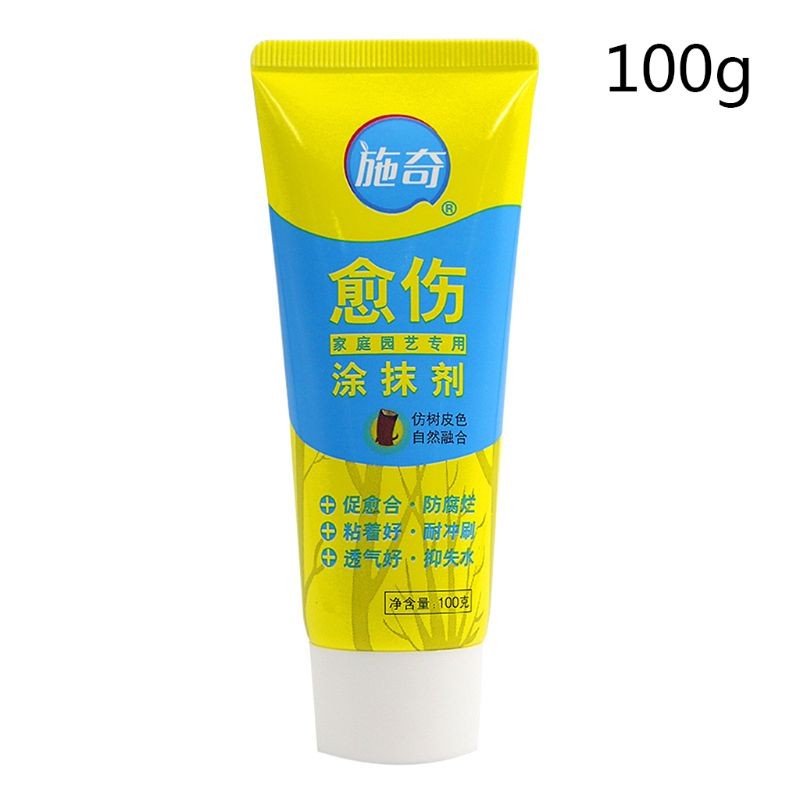 100g Tree Wound Bonsai Cut Paste Smear Agent Pruning Compound Sealer with Brush