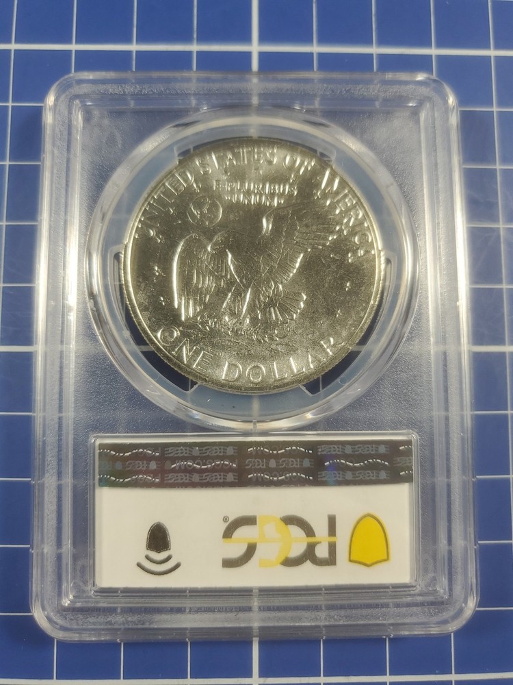 1971-S $1 PCGS MS63 40% Silver Eisenhower