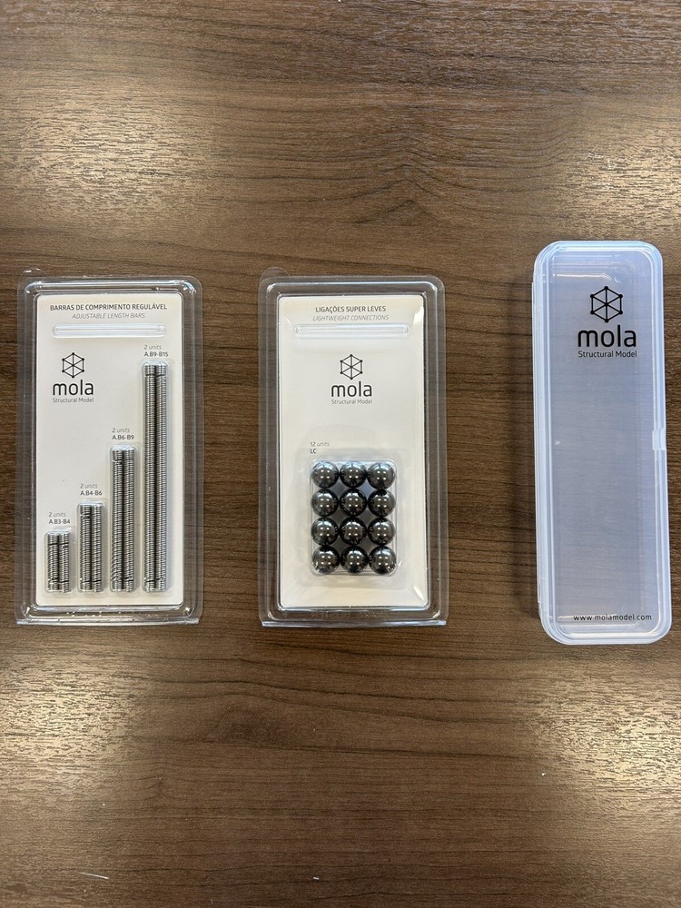 Mola Structural Kit | Magnetic Modular Kit for Engineering and Architecture...