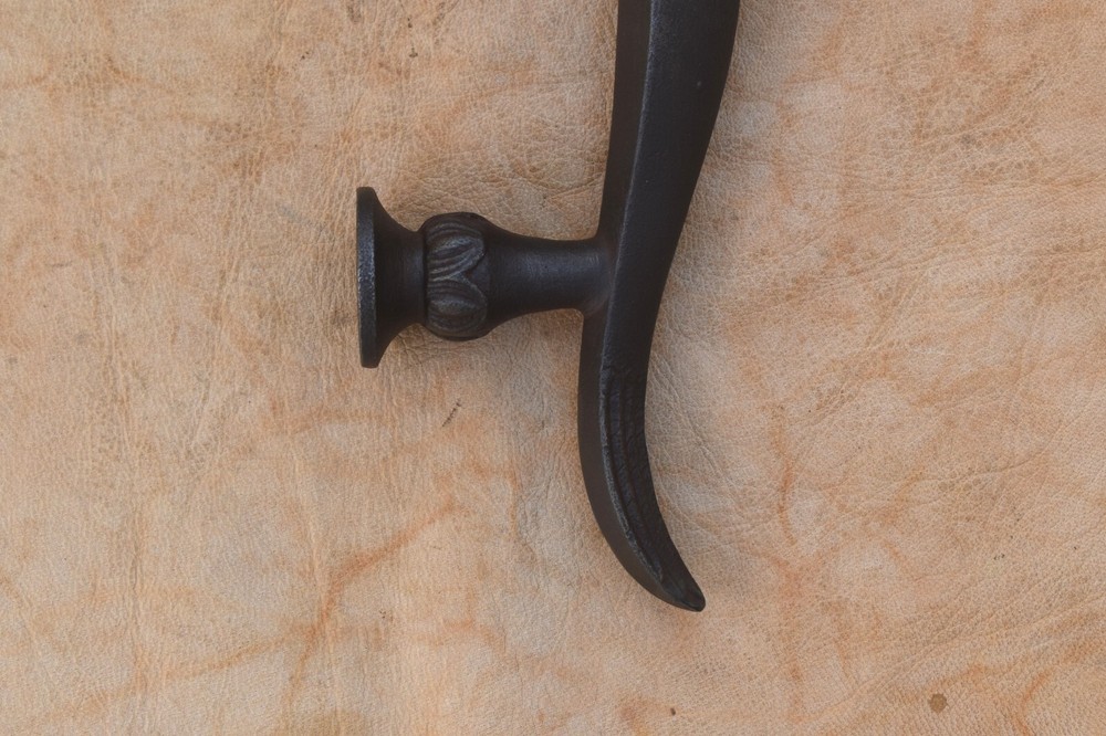 Vintage Large Cast iron Peacock Shape door gate door handle vintage pull handle