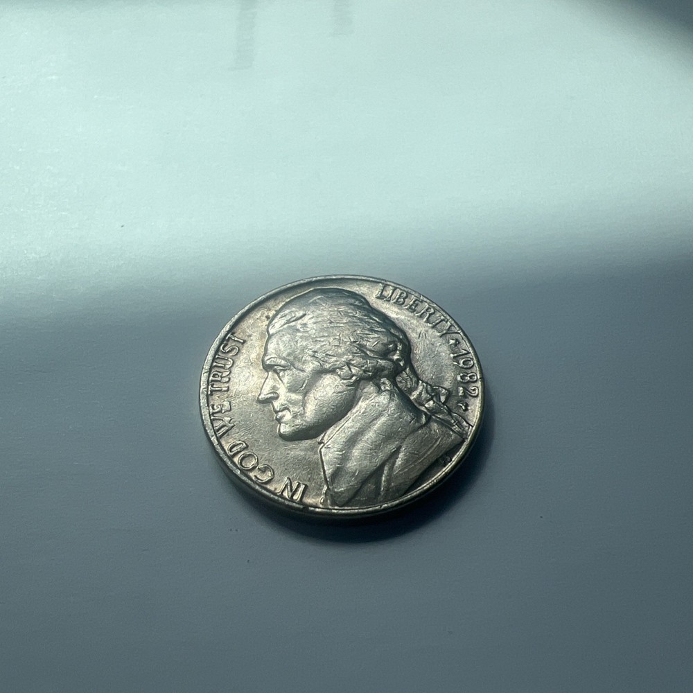 2 Sided Double Headed Nickel Front &Back both Heads 2 Different Years 2000/1982