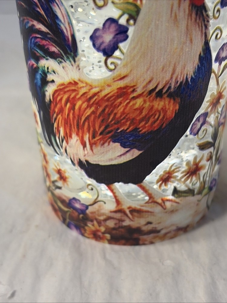 Rooster Glitter Globe Bottle Exclusive Light-lot 2