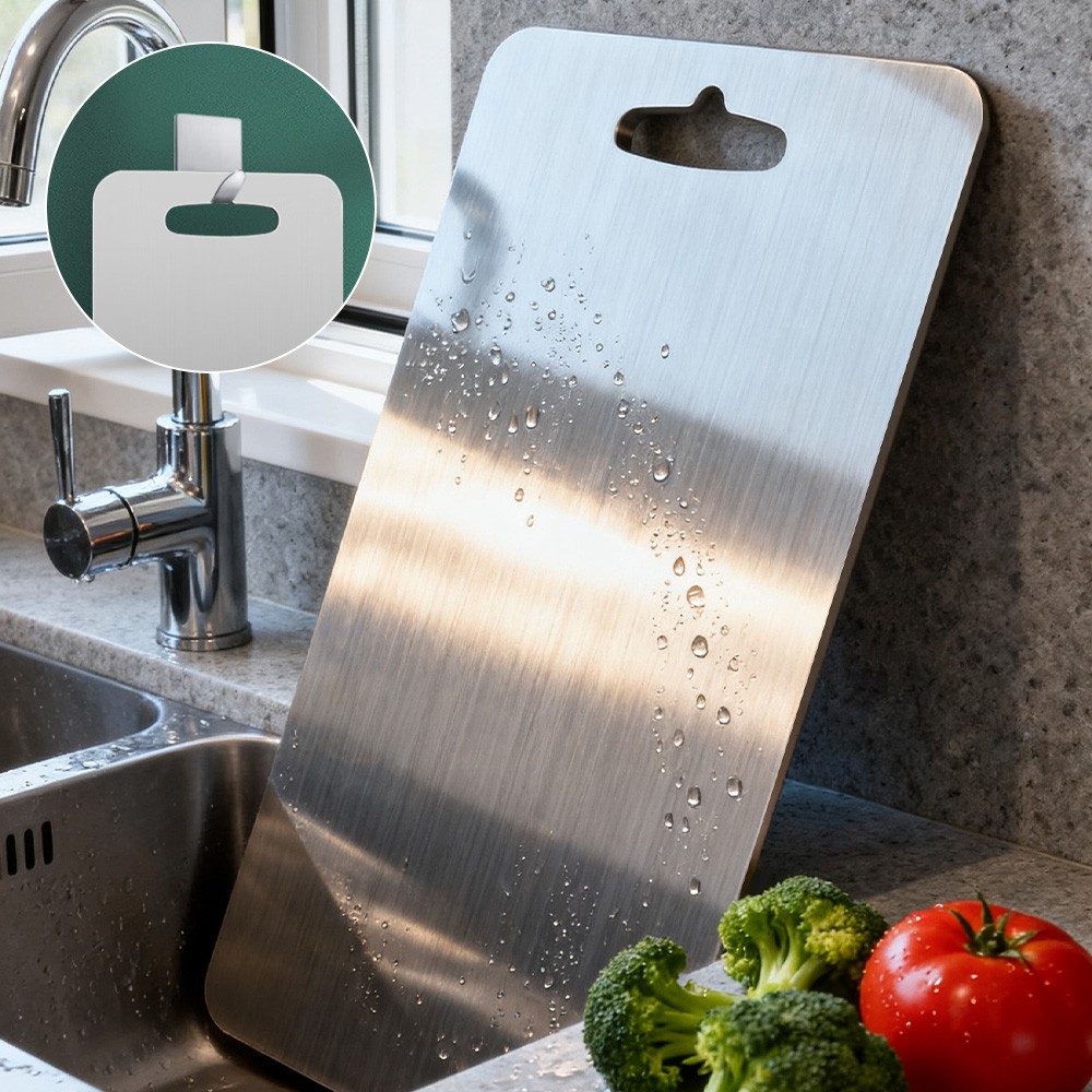 Titanium Coating Cutting Board Double-Sided Kitchen Tool S M L Size Camping Home