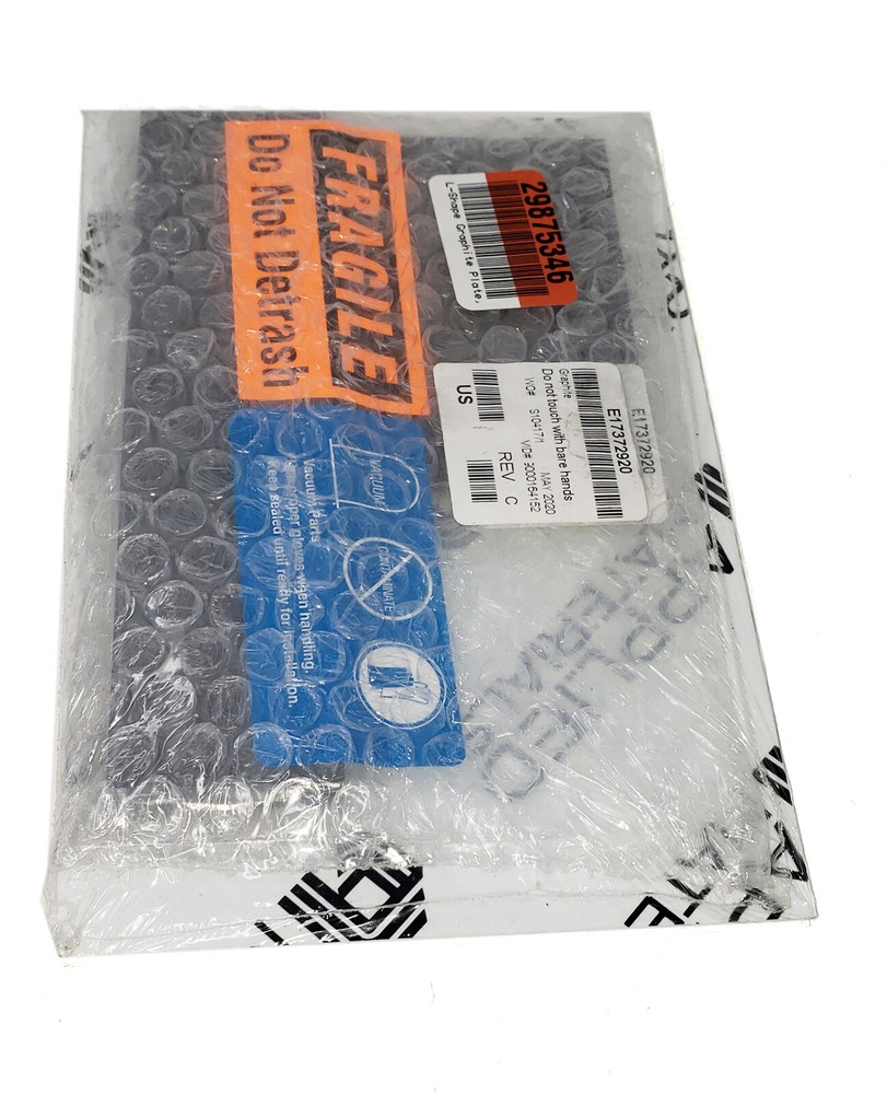 Applied Materials E17372920 L-Shape Graphite Plate | Electrode Suppression | New