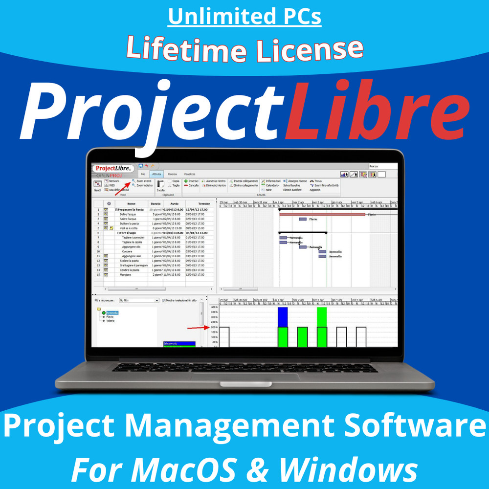 Project Management Software Gantt Charts Task Tracking Project Timelines USB/DVD