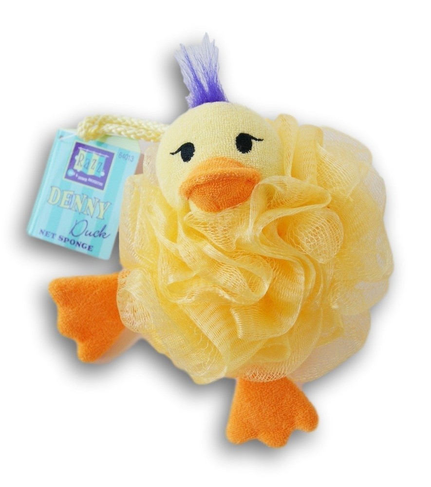Razzables Denny Duck Shower Bath Pouf