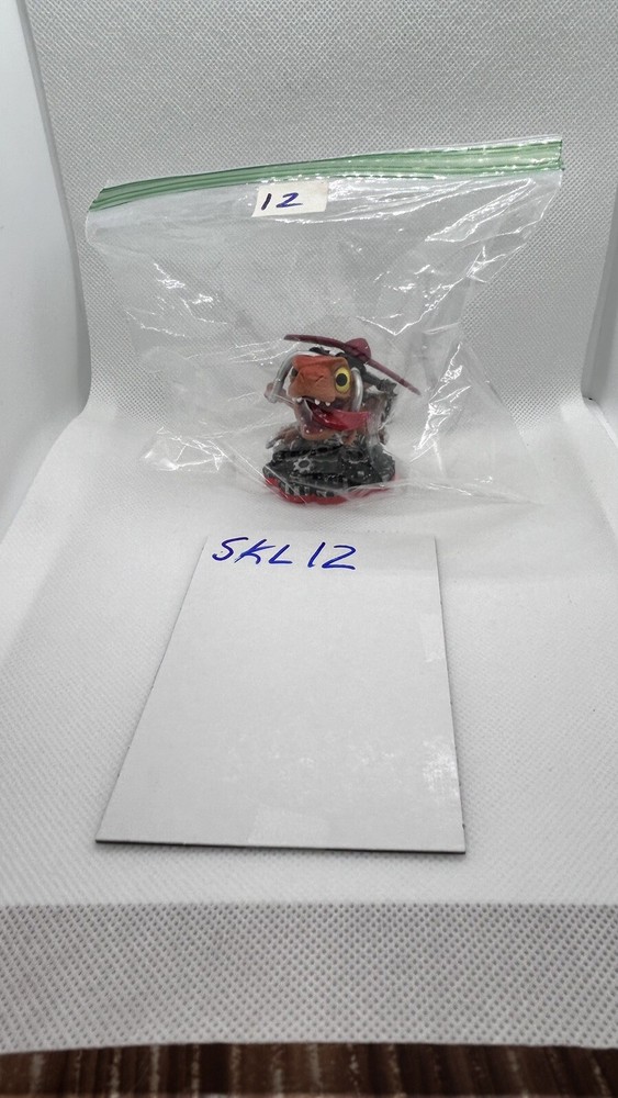 CHOPPER Skylanders Activision Figure Red Base w/Stat Card & Sticker Code 2014