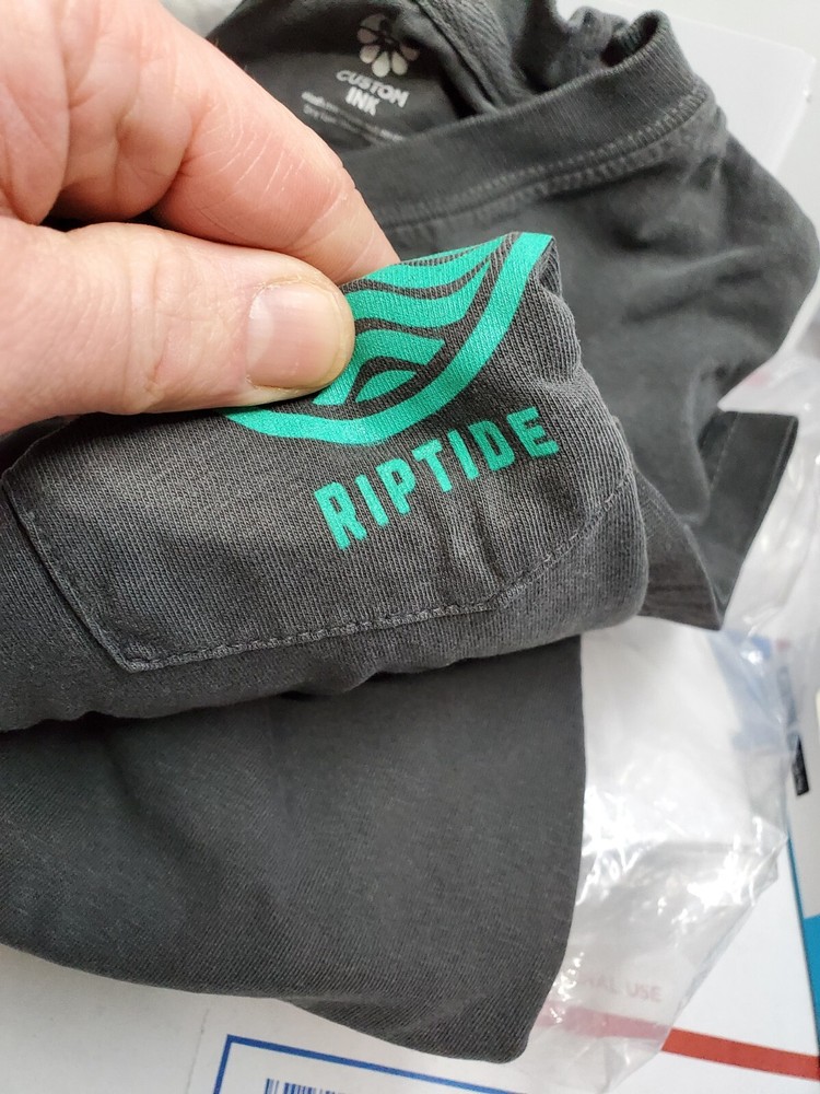 RipTide Master tshirt Skateboard shirt with pocket