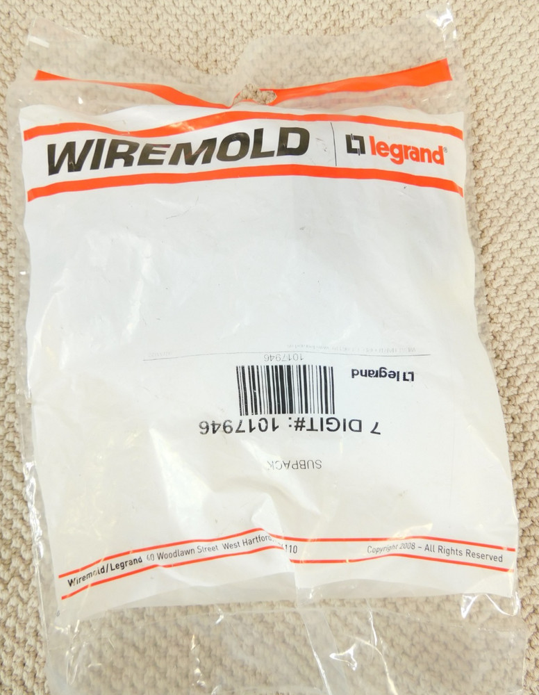 Legrand Wiremold 1017946 Subpack