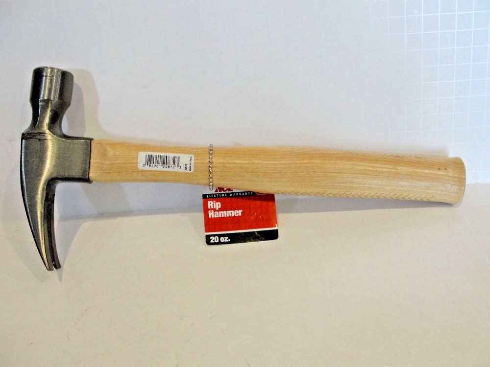 ACE 20-oz. Hickory Rip Hammer, # 20872
