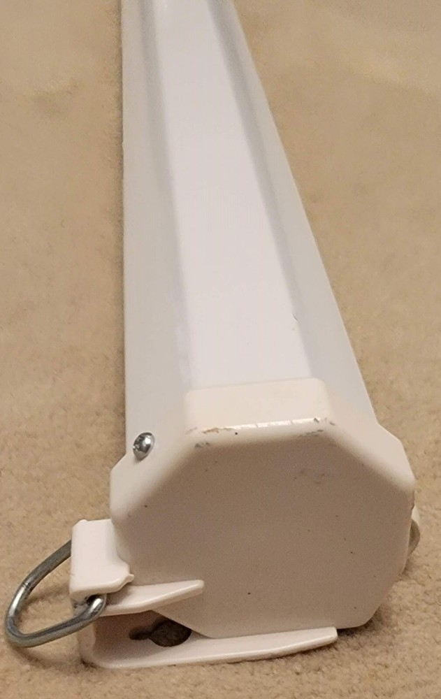 PANOVIEW Projection Screen Pull Down Manual White 91" Diagonal 87" Long