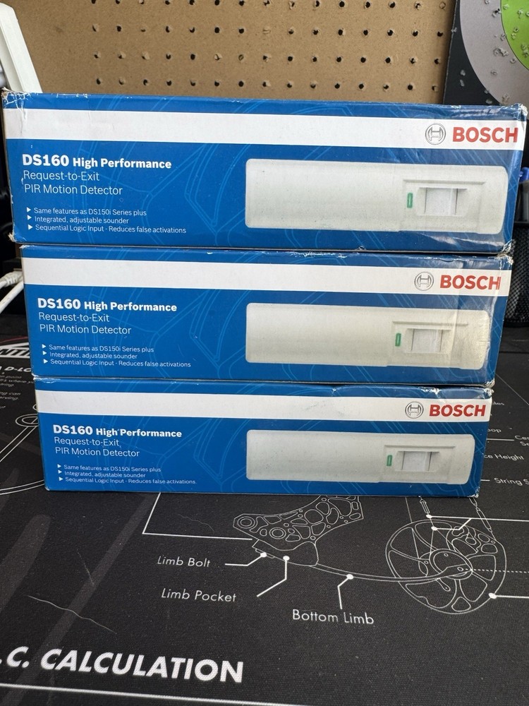 Bosch DS160 Request to Exit Detector - White
