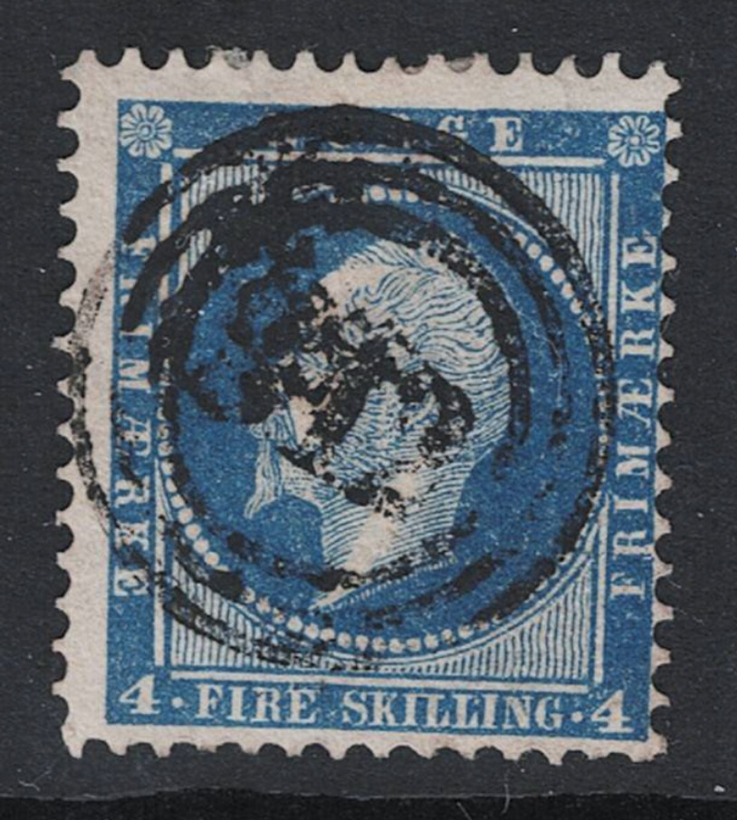 Norway SC# 4 Used / 312 Ring Cancel - S29560