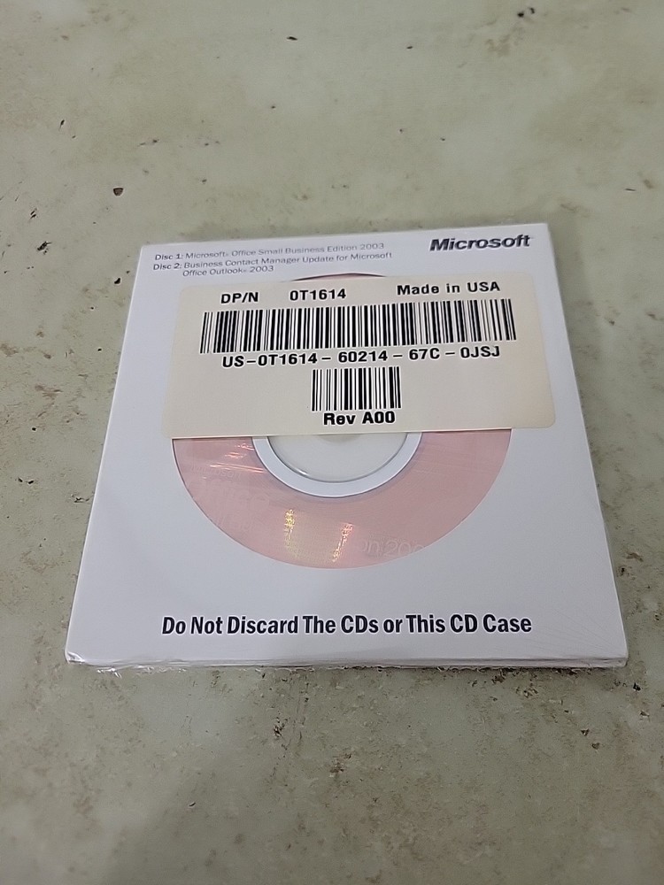 Dell/Microsoft Office Small Business Edition New