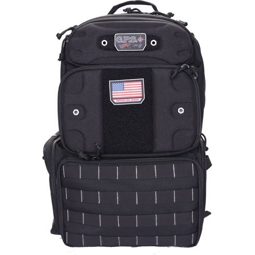 Gps Tactical Range Backpack - Tall W/waist Strap Black Nylon