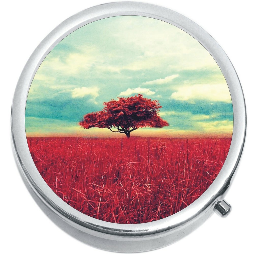 Red Tree Medicine Vitamin Compact Pill Box