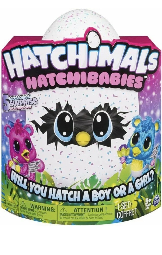 Hatchimals HatchiBabies Cheetree Hatching Egg with Interactive Pet Baby...