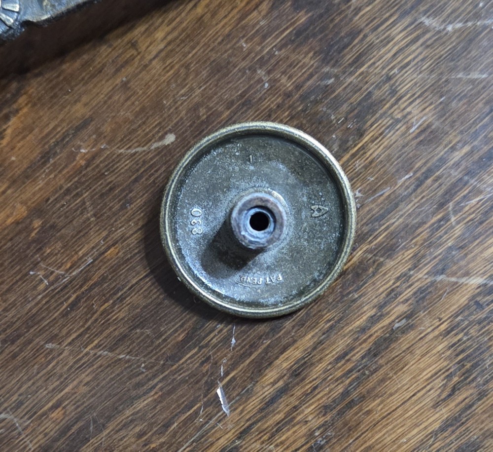 x3 Vintage Ajax Zodiac Drawer Pulls Knobs Handles