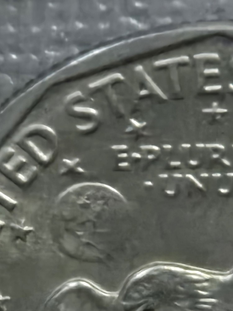 1979 D Susan B Anthony Dollar RARE Filled D Dot Error FG Error & E Pluribus Dot
