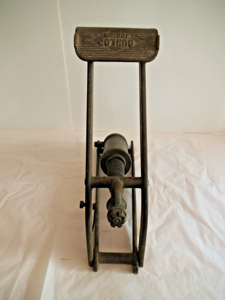 Vintage Dunlop Junior Foot Pump For Restoration