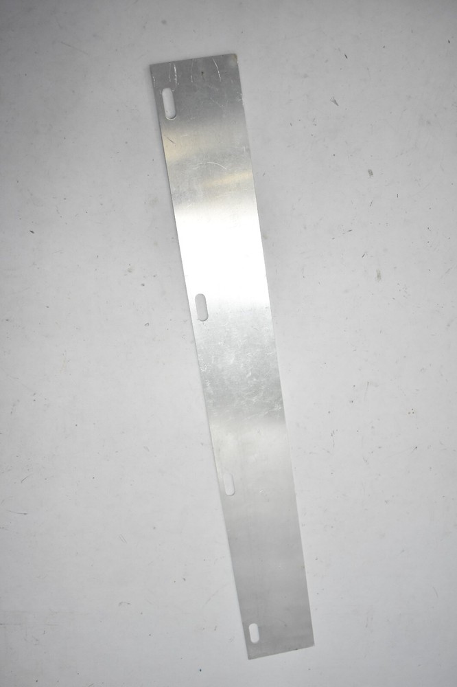 Lot of 2 Reflective Construction DOT-C2 Metal Strips Rectangular 3" x 23-1/2"