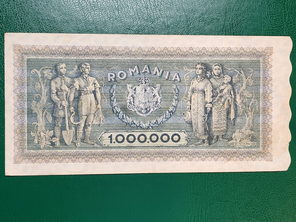 ROMANIA - 1000000 LEI 1947 - XF+ BANKNOTES1