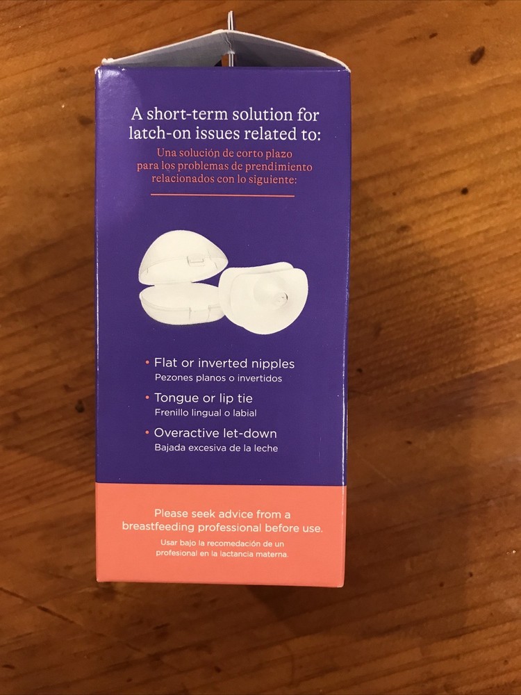 Contact Nipple Shields with Carrying Case, 2 Pack, Size, 20 mm