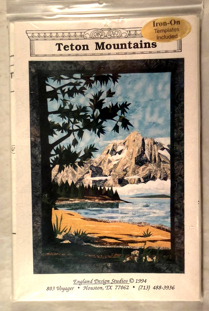 Teton Mountains - England Design Studios #TM-601 - Pattern Only