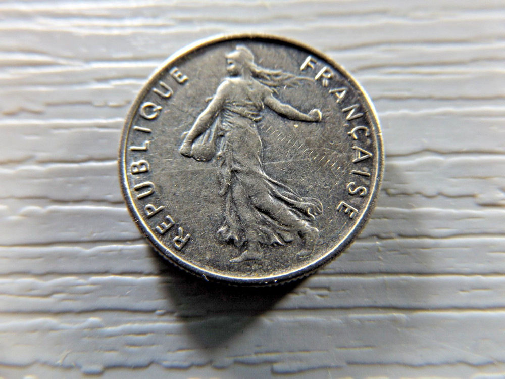 FRANCE 1967 Half Franc