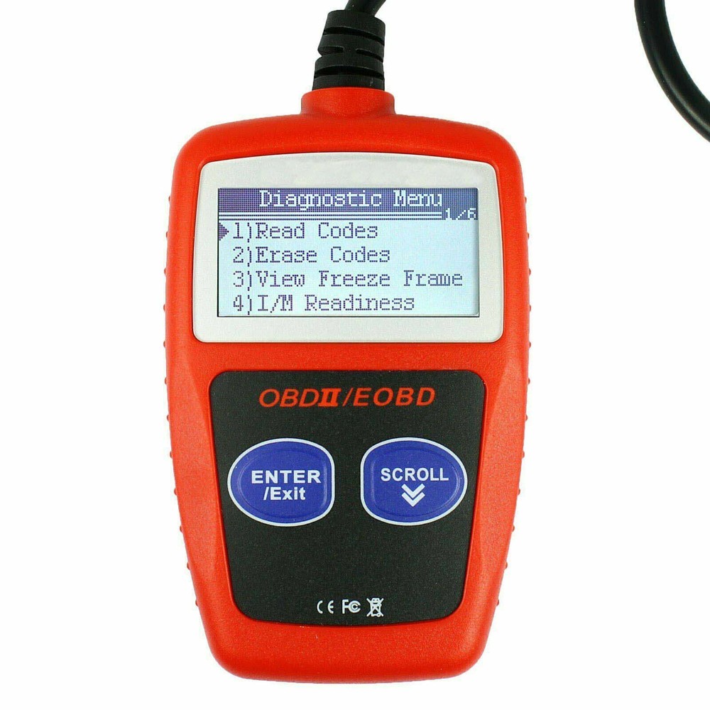 Mini LCD Vehicle OBDII OBD2 EOBD CAN Scan Tool Diagnostic Scanner Code Reader