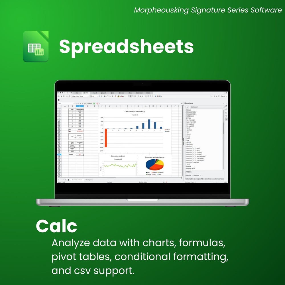 LibreOffice Software Suite for Windows ~ Word Process, Home Student Business CD