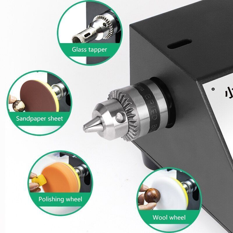 Mini Belt Sander Machine Electric Sharpener Tool Abrasive Belt Polishing