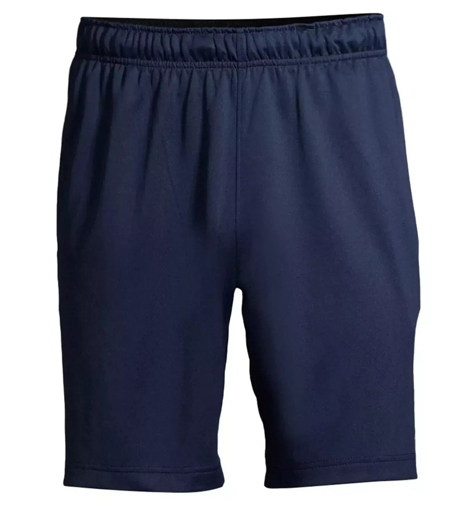 Russell Active Shorts Mens SMALL 28-30 Core Training Dark Blue Polyester New