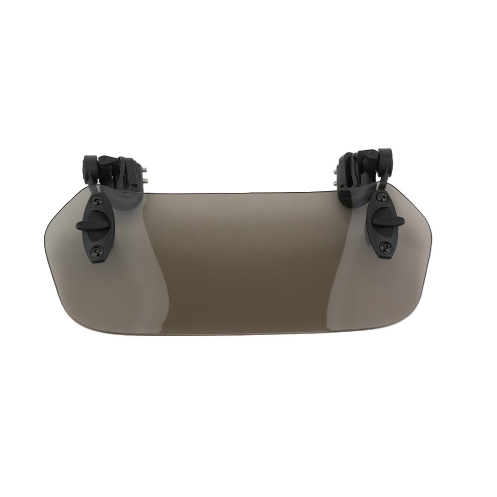 Universal Motorcycle Adjustable Clip On Windshield Extension Spoiler Deflector