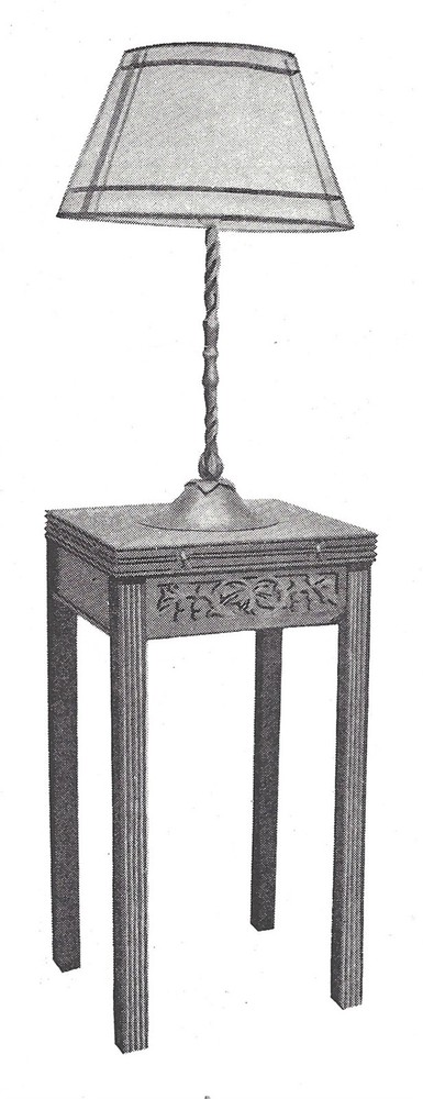 1935 Envelope Table How-To Build PLANS Woodworking Foldable Triangular Leaves