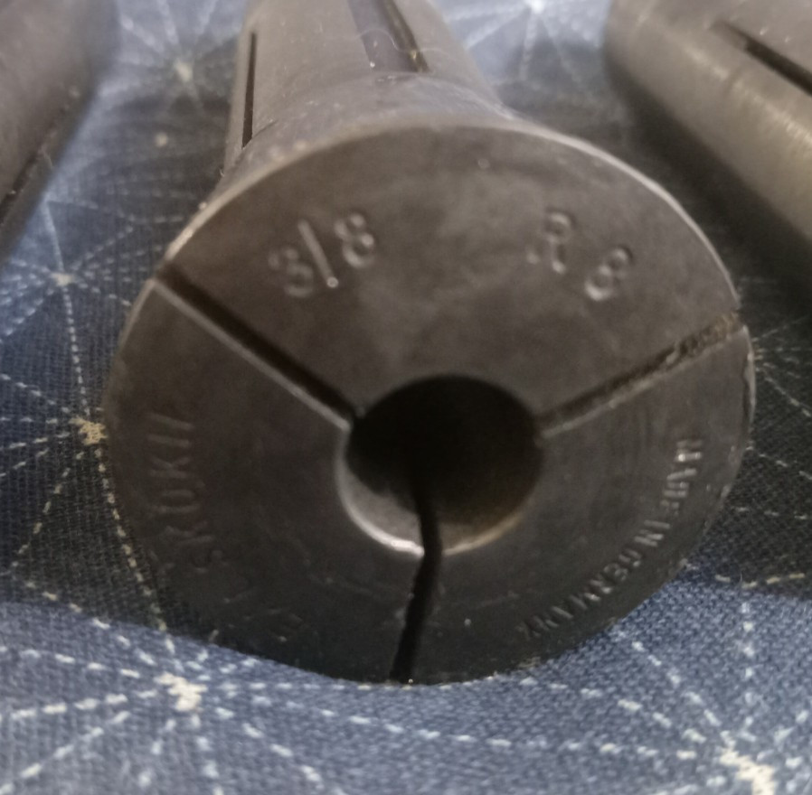 7 R8 Collets Internal Thread