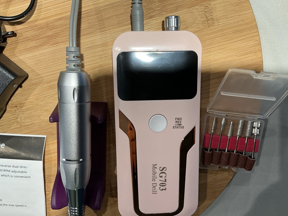 Nail Grinding Machine SG-703 Forward Reverse Dual Direction Flexible Extension