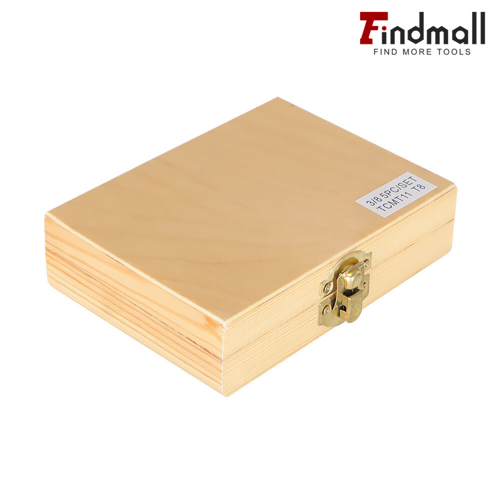 5Pcs 3/8" Carbide Indexable Turning Tool Lathe Tool Bit With Carbide Inserts