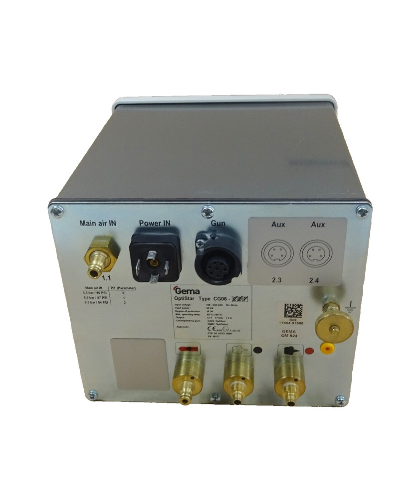 ITW GEMA CG06 -USED- OptiStar CONTROL UNIT