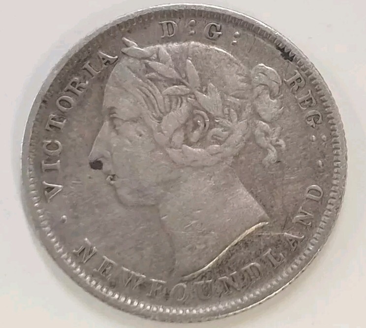 1882 Newfoundland 20 Cents