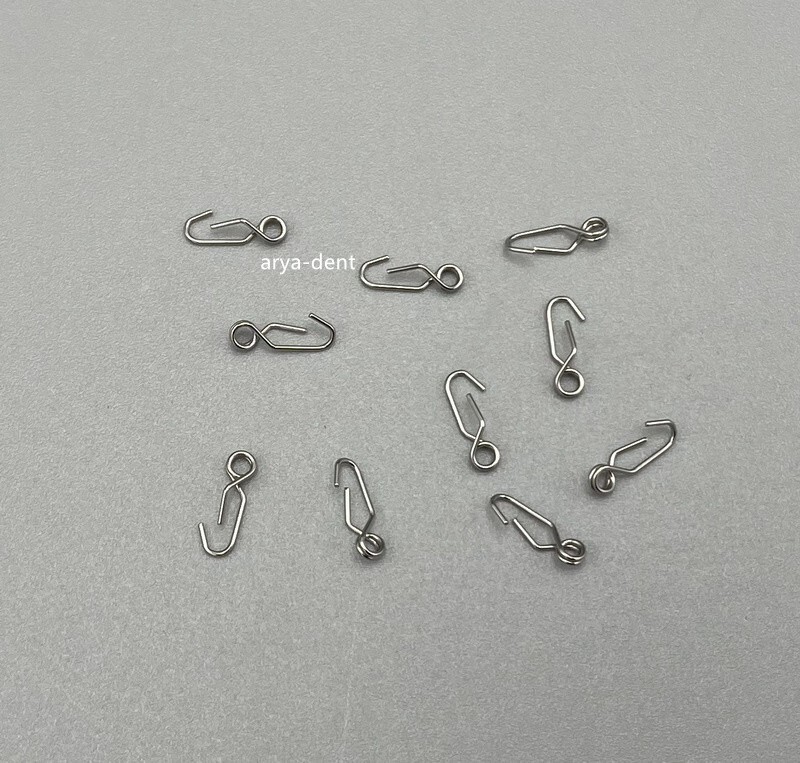 100pcs Dental Orthodontic Self-Locking Separating Spring Separator SS Springs